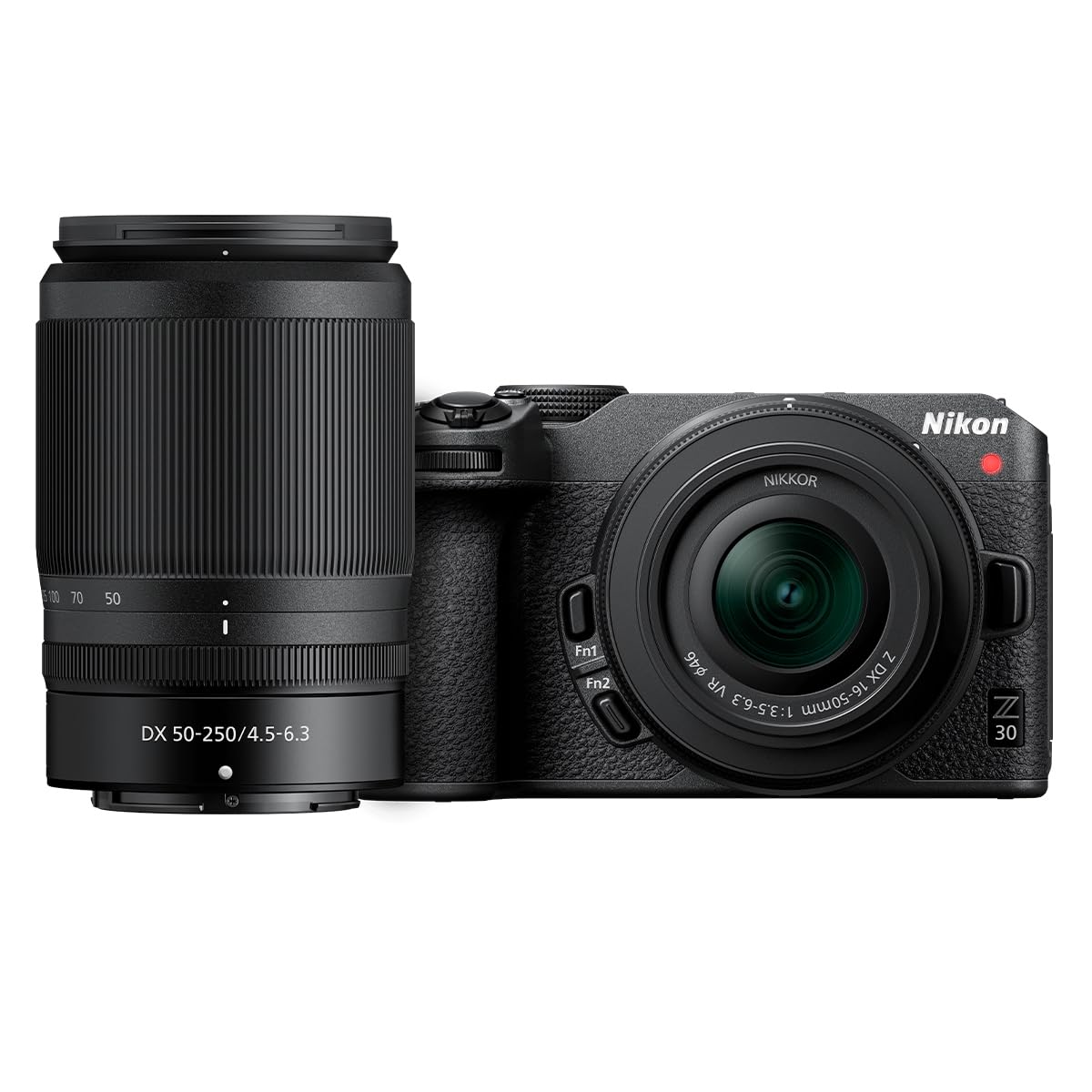 Amazon | Nikon Z 30 ミラーレスカメラ 16-50mm & 50-250mm レンズ付き